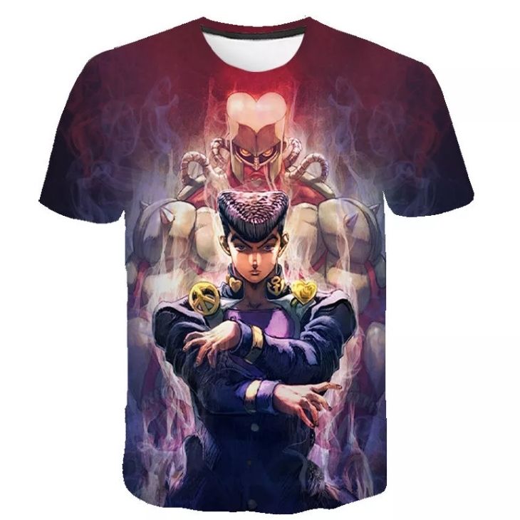 JJBA custom tshirt 1 - Radiohead Merch