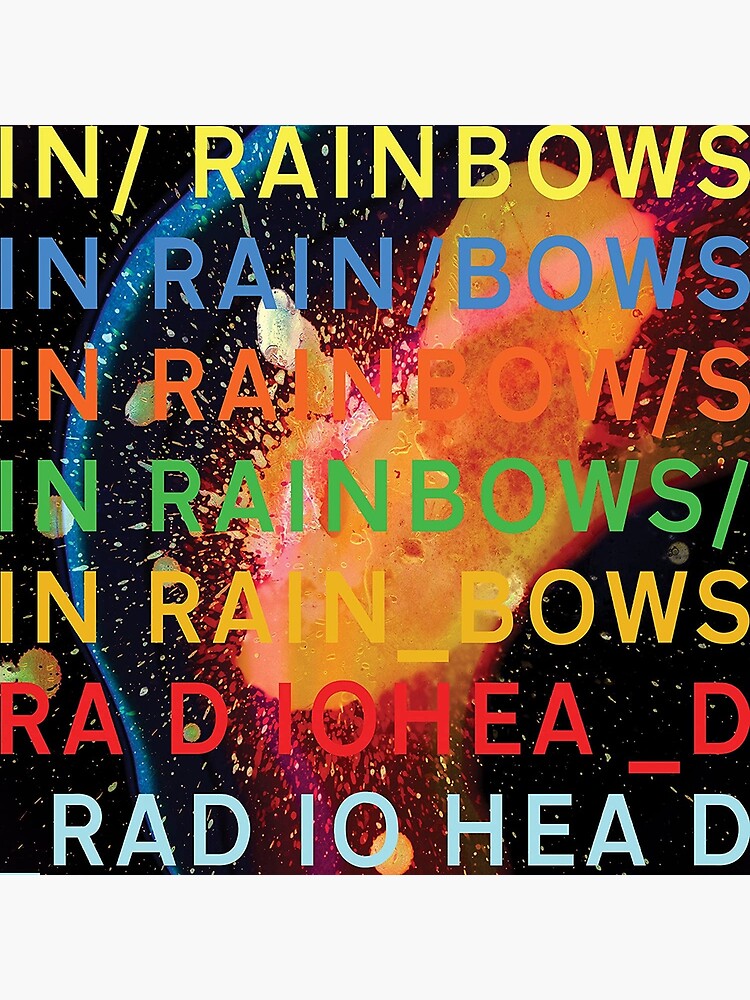 artwork Offical radiohead Merch