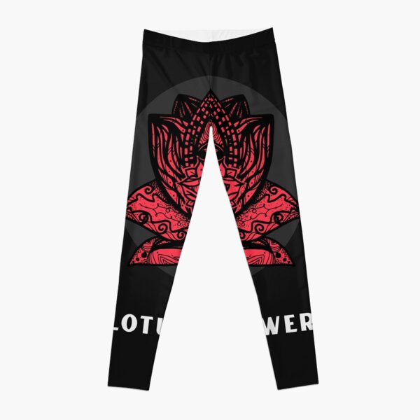 Aesthetic lotus flower, inspired by radiohead Leggings RB2006 product Offical radiohead Merch