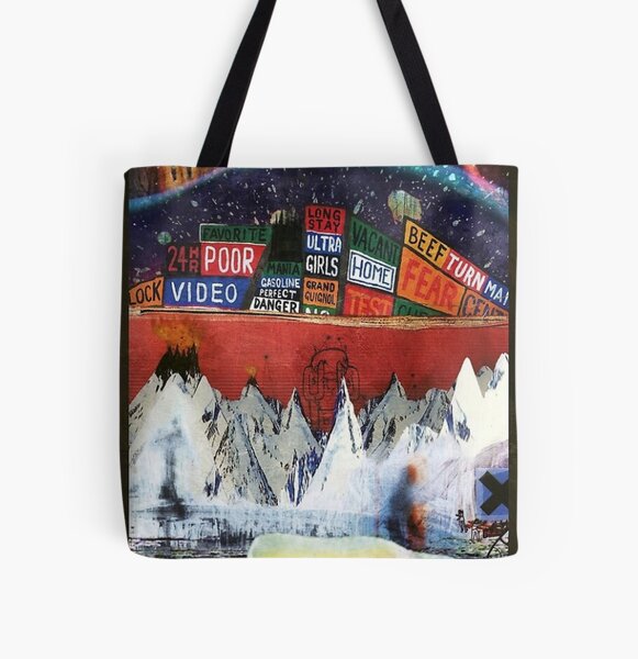 RADIOHEADS All Over Print Tote Bag RB2006 product Offical radiohead Merch