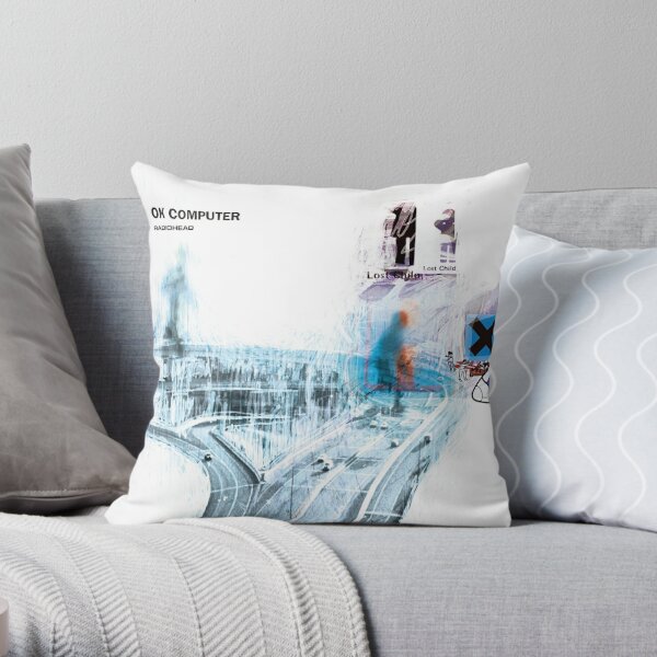 RADIOHEADS Throw Pillow RB2006 product Offical radiohead Merch