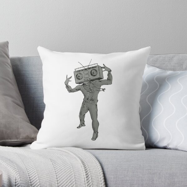 Radiohead Throw Pillow RB2006 product Offical radiohead Merch