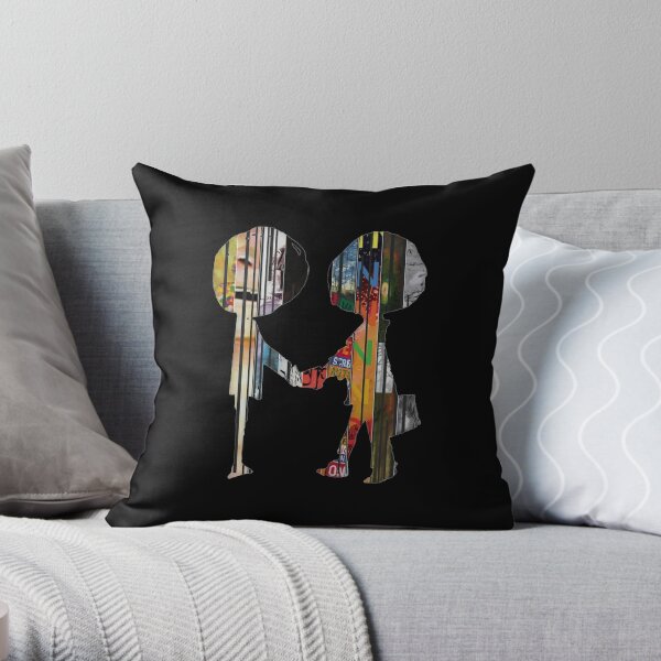 RADIOHEADS Throw Pillow RB2006 product Offical radiohead Merch