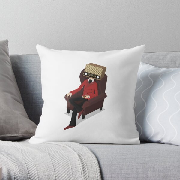 Radiohead Throw Pillow RB2006 product Offical radiohead Merch