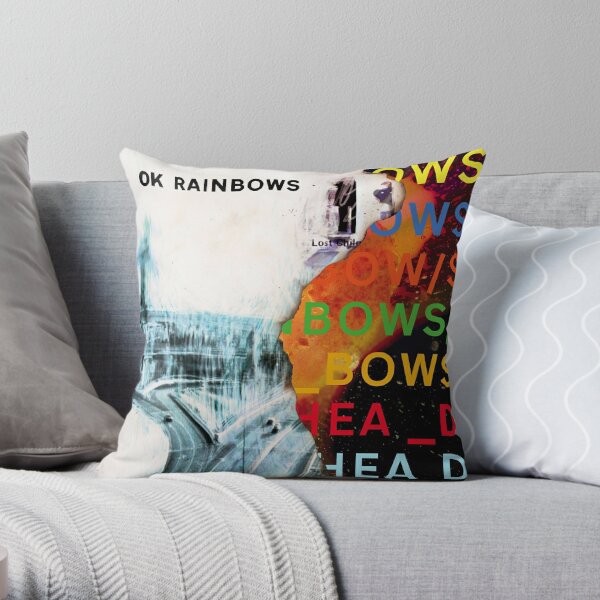 RADIOHEADS Throw Pillow RB2006 product Offical radiohead Merch